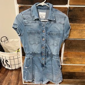 Celebrity Pink denim romper